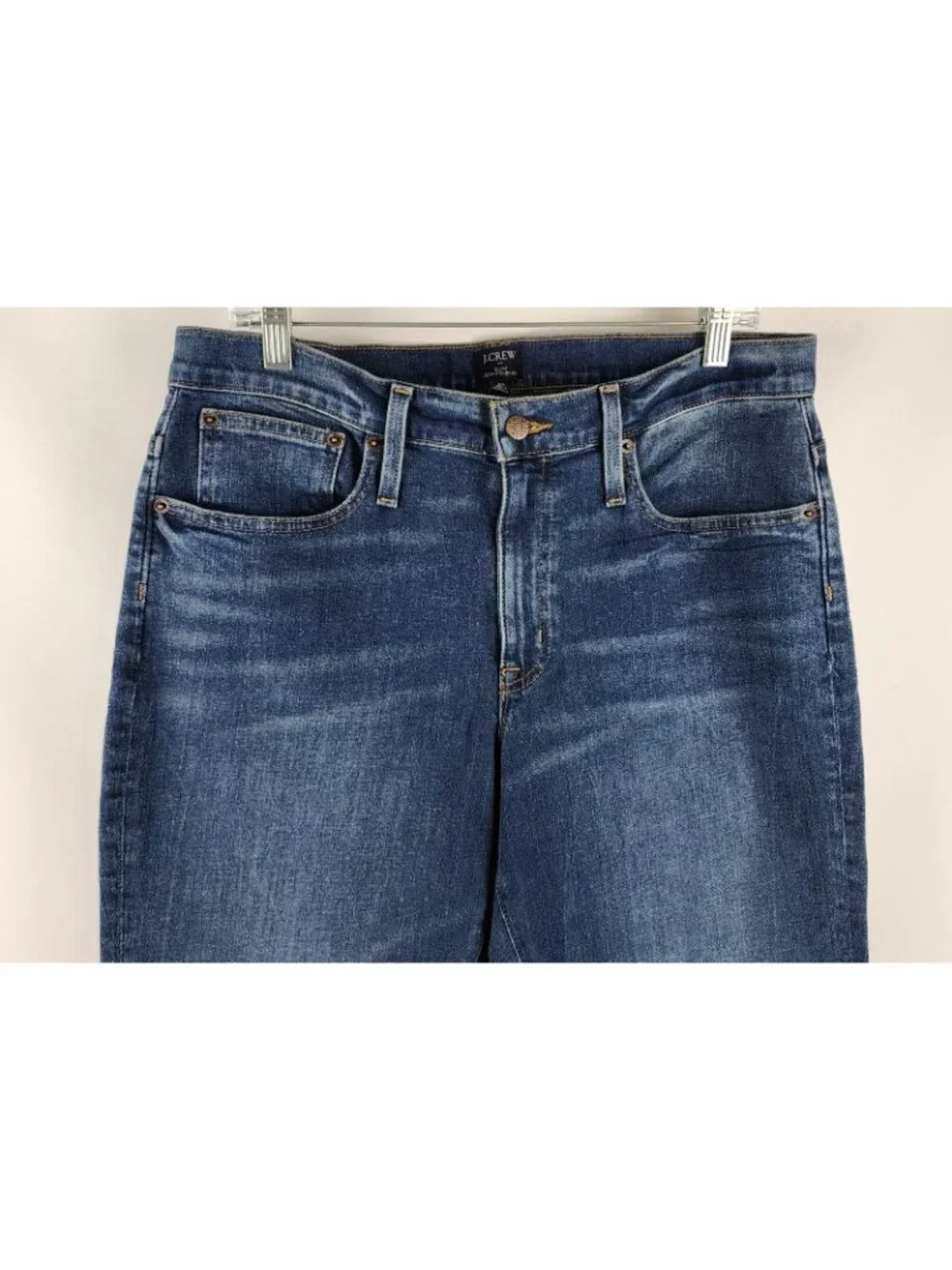 J Crew Jeans Womens 30x28 Blue Slim Boyfriend Denim Pants All Day Stretch NWT